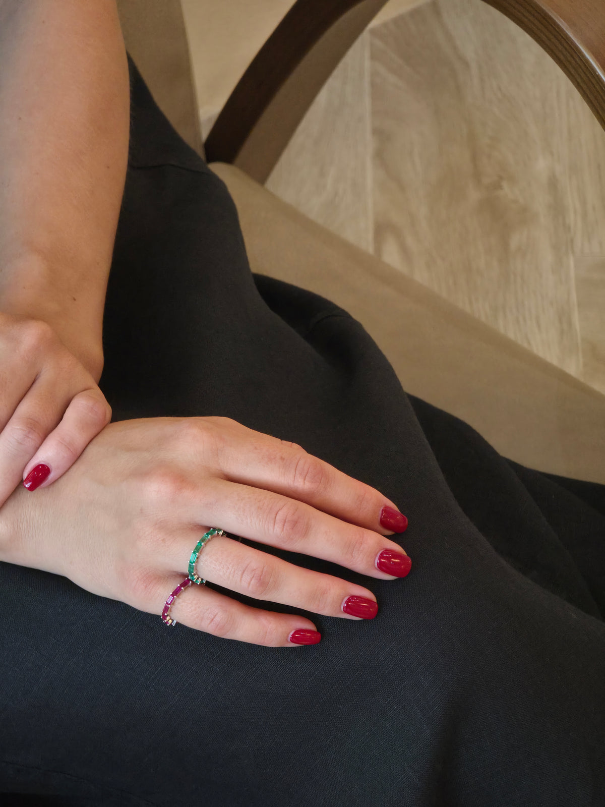 Stunning Ruby Eternity Ring
