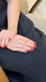 Stunning Three Way Diamond Ring - additional view