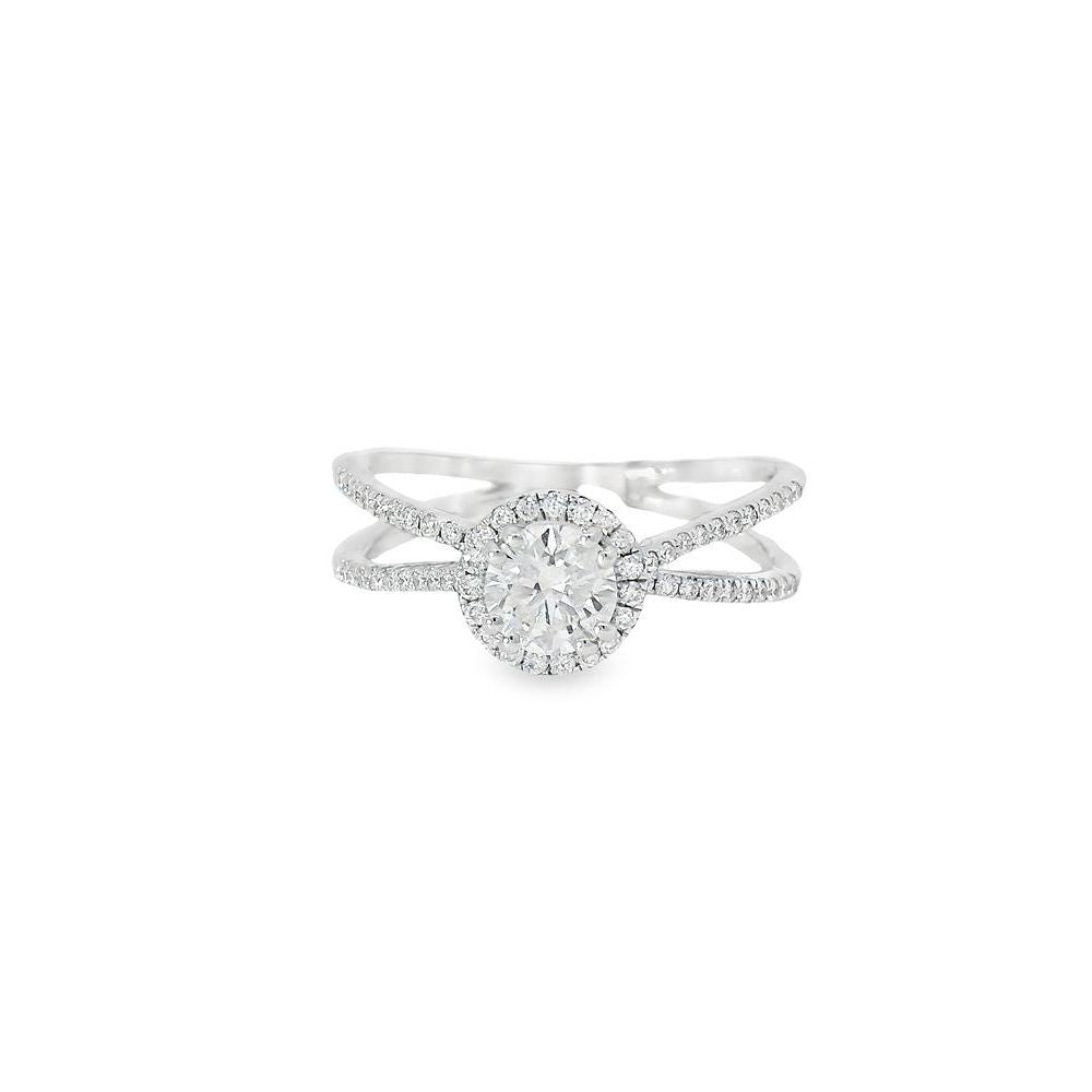 Incredible Round Solitaire Diamond Ring