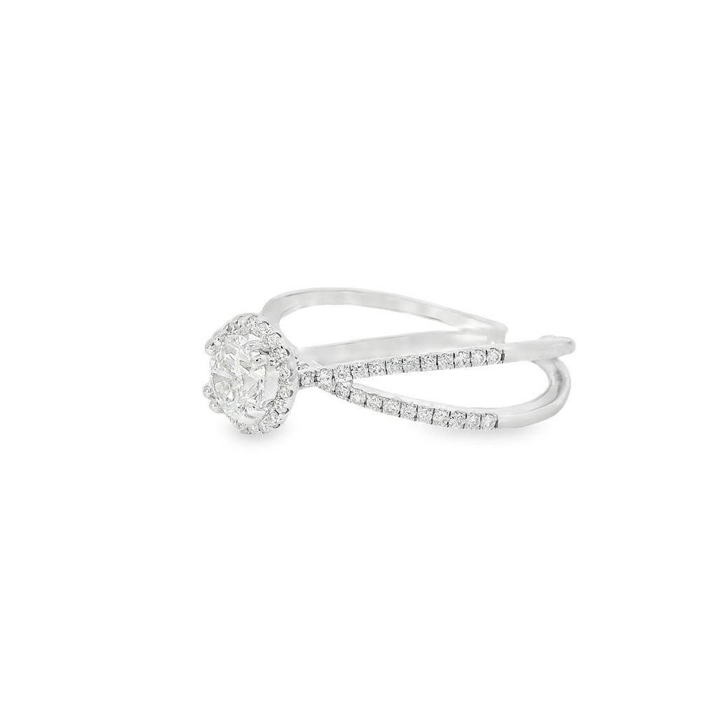 Incredible Round Solitaire Diamond Ring