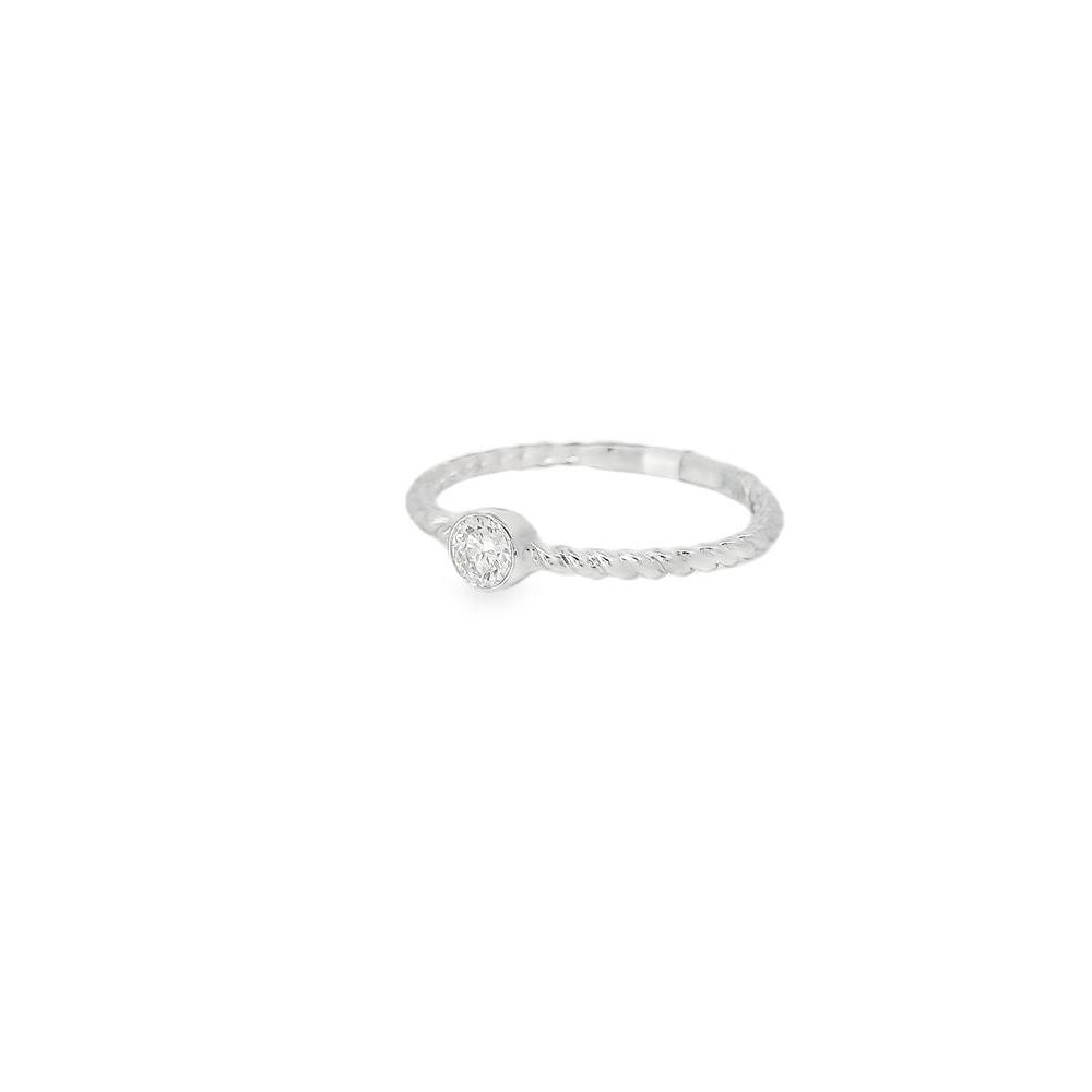 Beautiful Single Diamond Kids Ring