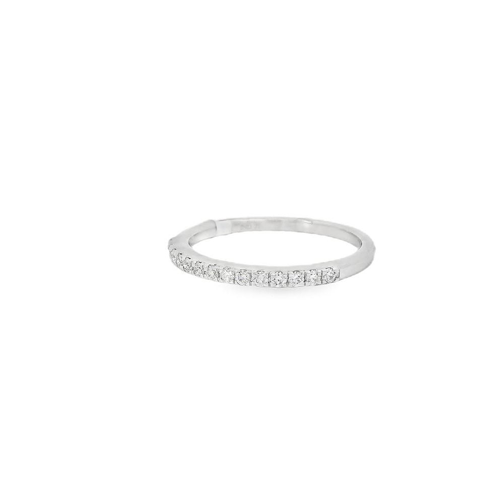 Beatiful Simple One Line Diamond Ring