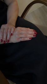Lovely Rose Shape Diamond Ring - additional view