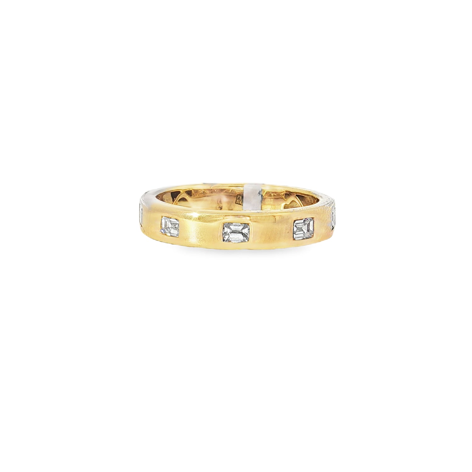 Marvelous Baguettes Diamond Yellow Band Ring