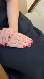 Scattered Mixed-Cut Diamond Open Ring - additional view