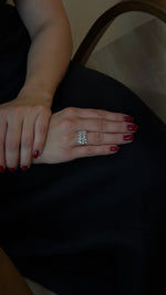 Dramatic Marquise Diamond Branch Ring - additional view
