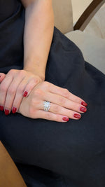 Architectural Baguette Diamond Frame Ring - additional view