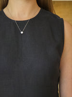 Shiny Diamond Solitaires Pendant - additional view