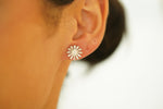 Dazzling Sunny Diamond Earrings - additional view