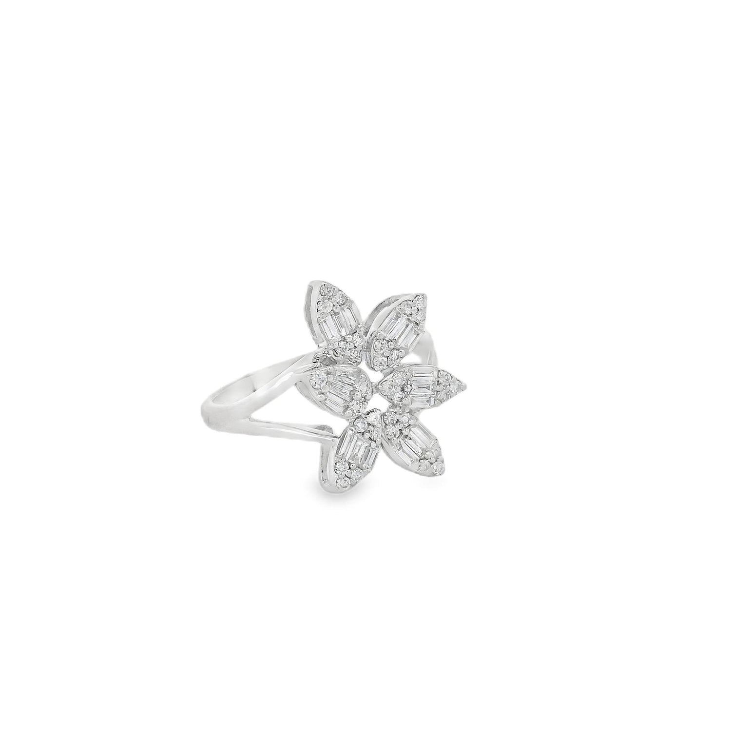 Amazing Marquise & Pear Shape Diamond Ring