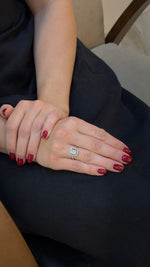 Flawles Baguettes Set Diamond Ring - additional view