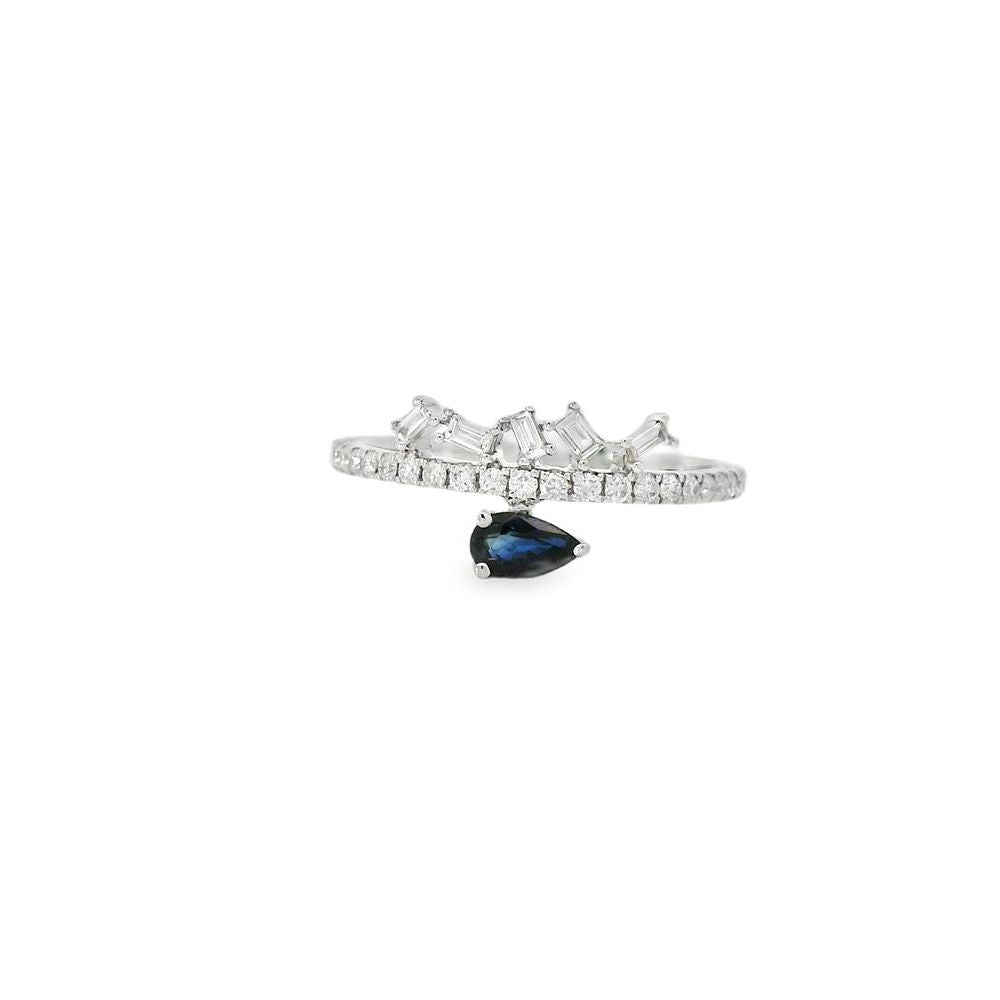 Delightful Marquise Ruby and Diamond Ring