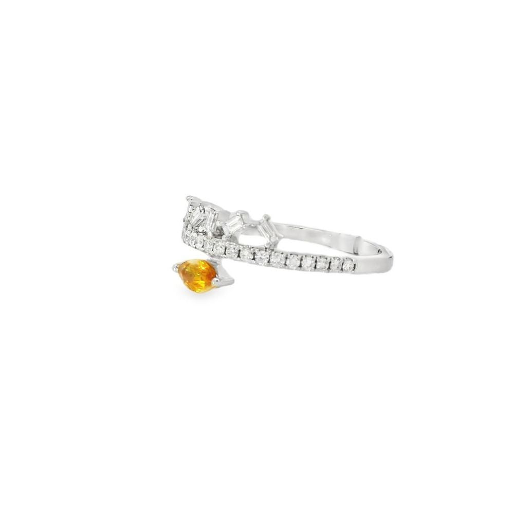 Delightful Marquise Sapphire and Diamond Ring