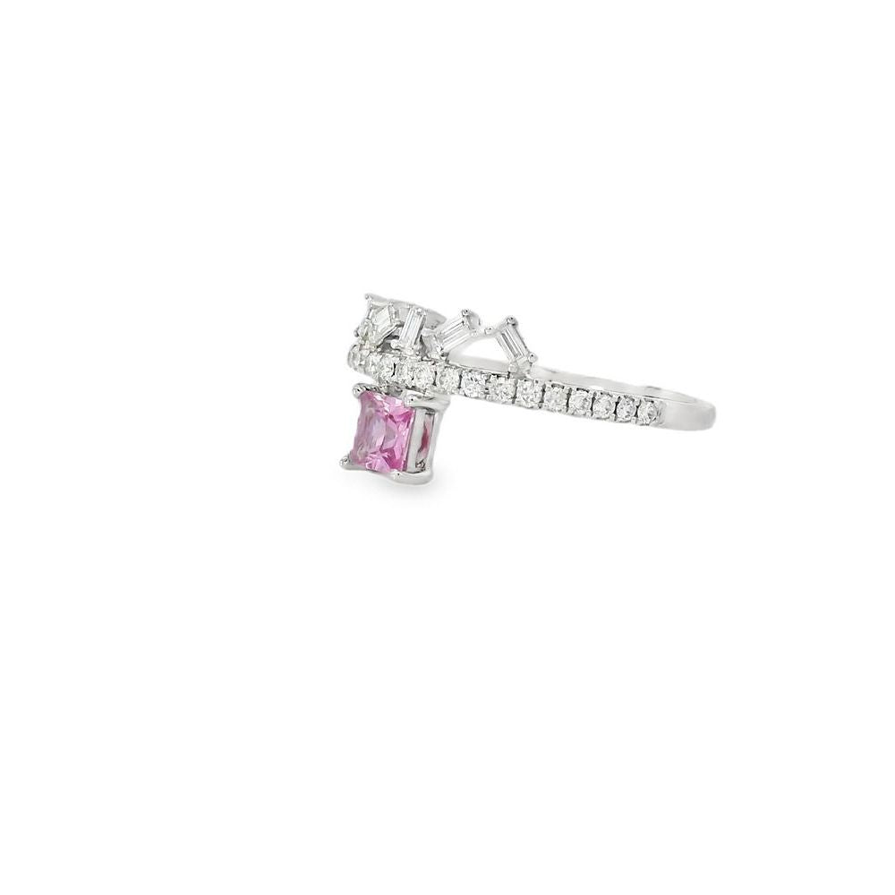Captivating Oval Sapphire and Diamond Ring