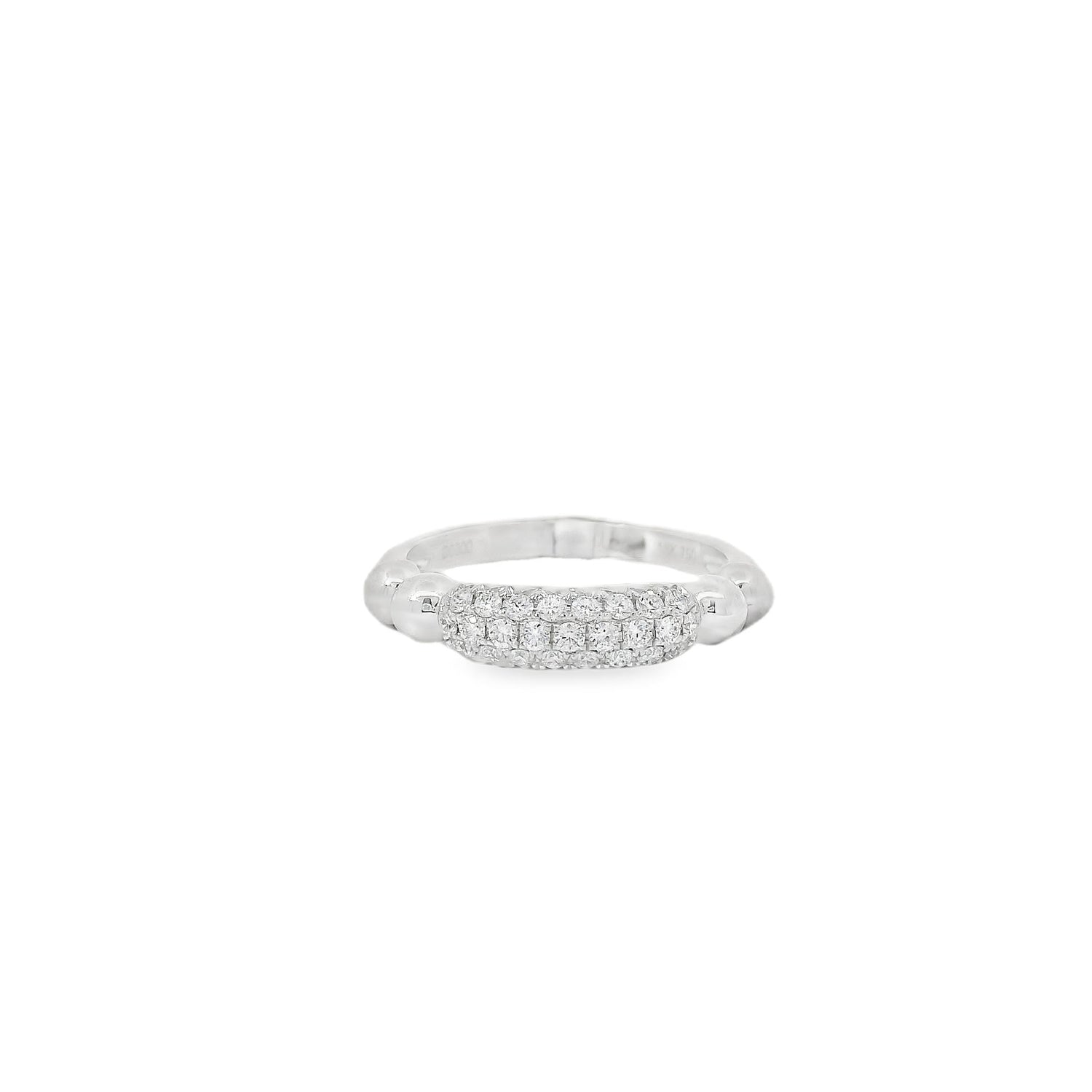 Shiny Delicate Top Diamond Ring