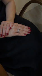 Stunning Top Butterfly Diamond Ring - additional view